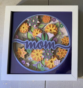 Mom Shadowbox